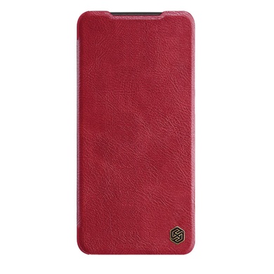 Кожаный чехол (книжка) Nillkin Qin Pro Camshield для Samsung Galaxy A73 5G Красный