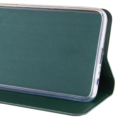 Шкіряний чохол книжка GETMAN Elegant (PU) для Oppo A58 4G, Зеленый