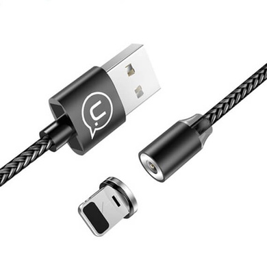 Дата кабель USAMS US-SJ292 USB to Lightning (1m), Чорний