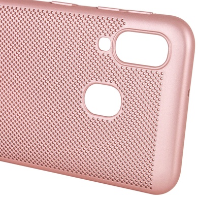 Ультратонкий дышащий чехол Grid case для Samsung Galaxy A40 (A405F)