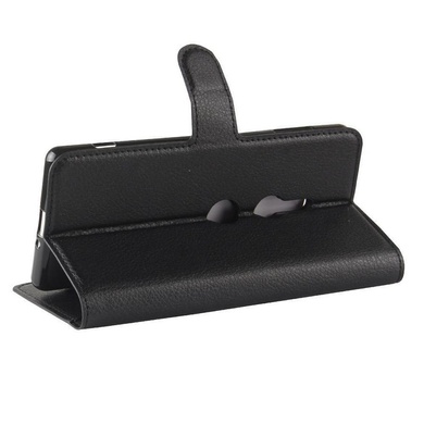 Чехол (книжка) Wallet с визитницей для Sony Xperia XZ2, Черный