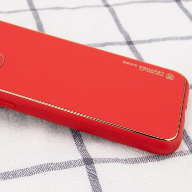 Кожаный чехол Xshield для Apple iPhone 14, Красный