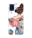 Силиконовый чехол Girls для Samsung Galaxy M31, Student
