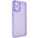 TPU+PC чохол Accent для Xiaomi Redmi Note 12 4G, White / Purple