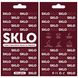 Захисне скло SKLO 3D (full glue) для Xiaomi Redmi Note 9 / Redmi 10X / Note 9T / Note 9 5G, Чорний