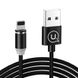 Дата кабель USAMS US-SJ292 USB to Lightning (1m), Чорний