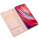Чехол-книжка Dux Ducis с карманом для визиток для Xiaomi Redmi Note 8 Pro Rose Gold