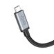 Дата кабель Hoco US06 Type-C to Type-C 100W USB3.2 20Gbps (2m), Black