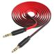 Аудио кабель Aux Hoco UPA16 (2m) Красный