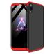 Пластиковая накладка GKK LikGus 360 градусов для Huawei Y7 Pro (2019) / Enjoy 9, Черный / Красный