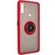 TPU+PC чехол Deen ColorEdgingRing for Magnet для Realme C3 / 5S Красный