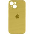 Чехол Silicone Case Full Camera Protective (AA) для Apple iPhone 14 Plus (6.7") Желтый / Mellow Yellow