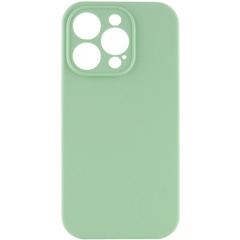 Чохол Silicone Case Full Camera Protective (AA) NO LOGO для Apple iPhone 15 Pro (6.1"), Зеленый / Pistachio