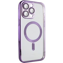TPU чохол Fibra Chrome with MagSafe для Apple iPhone 15 Pro (6.1"), Purple
