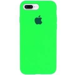 Чохол Silicone Case Full Protective (AA) для Apple iPhone 7 plus / 8 plus (5.5 "), Зеленый / Neon green