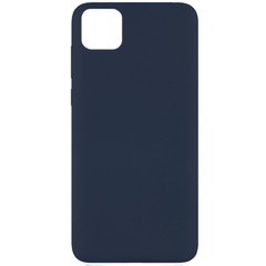 Чохол Silicone Cover Full without Logo (A) для Huawei Y5p, Синий / Midnight Blue