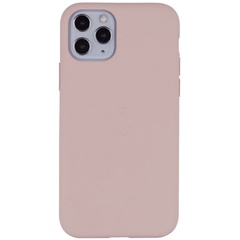 Чехол Silicone Case Full Protective (A) для Apple iPhone SE (2020), Розовый / Pink Sand