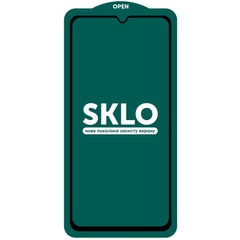 Защитное стекло SKLO 5D (тех.пак) для Xiaomi Redmi 10C / Poco C40 / 12C Черный