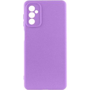 Чехол Silicone Cover Lakshmi Full Camera (A) для Samsung Galaxy M34 5G Фиолетовый / Purple