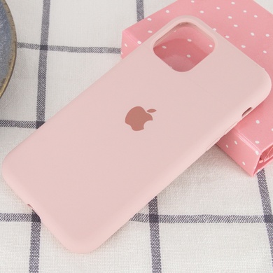 Чохол Silicone Case Full Protective (AA) для Apple iPhone 11 (6.1"), Рожевий / Pink Sand