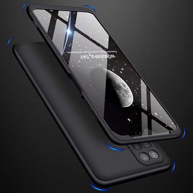 Пластиковая накладка GKK LikGus 360 градусов (opp) для Samsung Galaxy A22 4G / M32 Черный
