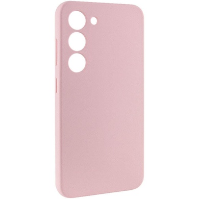 Чехол Silicone Cover Lakshmi Full Camera (AAA) для Samsung Galaxy S24 FE Розовый / Pink Sand