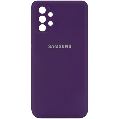 Чехол Silicone Cover My Color Full Camera (A) для Samsung Galaxy A32 4G Фиолетовый / Purple
