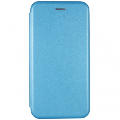 Кожаный чехол (книжка) Classy для Samsung Galaxy A10 (A105F) Голубой