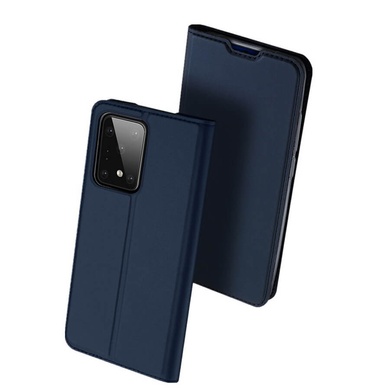 Чохол-книжка Dux Ducis з кишенею для візиток для Samsung Galaxy S20 Ultra, Синий