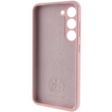 Чохол Silicone Cover Lakshmi Full Camera (AAA) для Samsung Galaxy S24 FE, Рожевий / Pink Sand