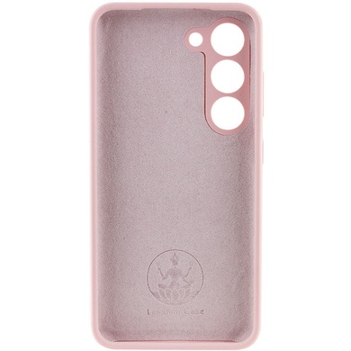 Чохол Silicone Cover Lakshmi Full Camera (AAA) для Samsung Galaxy S24 FE, Рожевий / Pink Sand