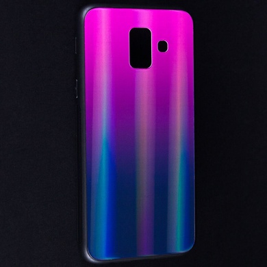 TPU+Glass чехол Gradient Aurora для Samsung Galaxy A6 (2018)