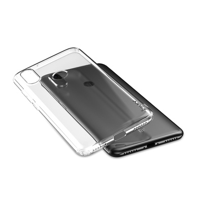 TPU чехол iPaky Clear Series (+стекло) для Xiaomi Mi 6X / Mi A2 Бесцветный (прозрачный)