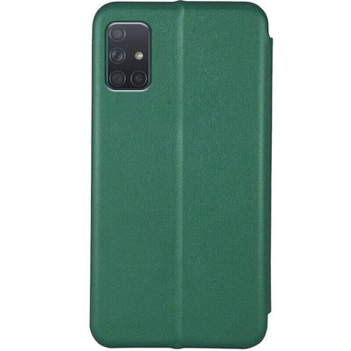 Кожаный чехол (книжка) Classy для Samsung Galaxy M51, Зеленый