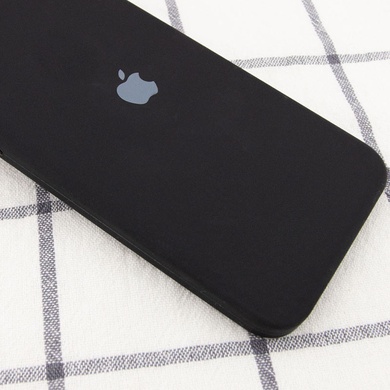 Чехол Silicone Case Square Full Camera Protective (AA) для Apple iPhone 11 Pro Max (6.5") Черный / Black