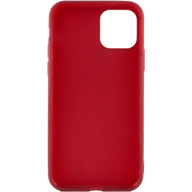 Силіконовий чохол Candy для Apple iPhone 13 (6.1"), Бордовый