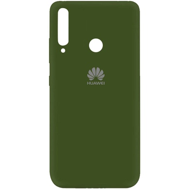 Чохол Silicone Cover My Color Full Protective (A) для Huawei P40 Lite E / Y7p (2020), Зеленый / Forest green