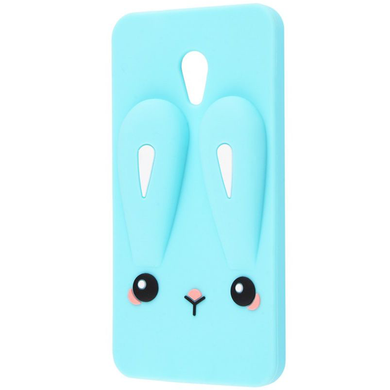 Силіконова накладка 3D Child Bunny для Meizu M5c, М'ятний