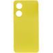 Чехол Silicone Cover Lakshmi Full Camera (A) для Oppo A78 4G Желтый / Flash