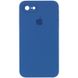 Чохол Silicone Case Square Full Camera Protective (AA) для Apple iPhone 7/8 / SE (2020) (4.7 "), Синій / Navy Blue