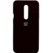 Чехол Silicone Cover Full Protective (AA) для OnePlus 7 Черный / Black