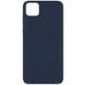 Чохол Silicone Cover Full without Logo (A) для Huawei Y5p, Синий / Midnight Blue