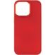 TPU чохол Bonbon Metal Style для Apple iPhone 13 Pro Max (6.7"), Червоний / Red