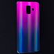 TPU+Glass чехол Gradient Aurora для Samsung Galaxy A6 (2018), Малиновый