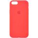 Чохол Silicone Case Full Protective (AA) для Apple iPhone 7 /8 / SE (2020) (4.7 "), Оранжевый / Pink citrus