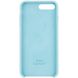 Чохол Silicone case (AAA) для Apple iPhone 7 plus / 8 plus (5.5"), Голубой / Marine Green