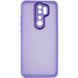 TPU+PC чехол Accent для Xiaomi Redmi Note 8 Pro White / Purple