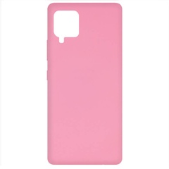 Чехол Silicone Cover Full without Logo (A) для Samsung Galaxy A42 5G, Розовый / Pink