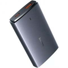 СЗУ Baseus GaN5 Pro Ultra-Slim 65W Type-C+USB + Type-C to Type-C 100W (1m) (CCGP15011) Gray