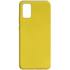 Силиконовый чехол Candy для Samsung Galaxy A02s / M02s Желтый